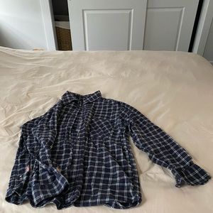 Bundle: Navy Bleach Stained Flannel